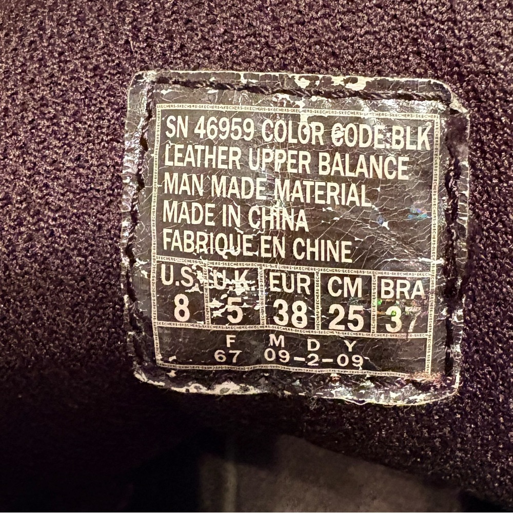 Sketchers Black Winter Ankle Boots - Picture 14 of 16